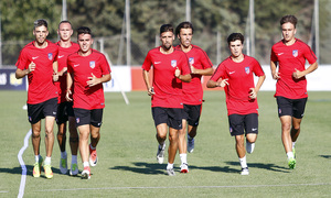 Temp. 17-18 | Primer entrenamiento de la temporada del Atlético de Madrid B