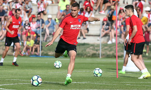 Temp. 17-18 | Entrenamiento en Los Ángeles de San Rafael. 17/7/2017. Santos Borré
