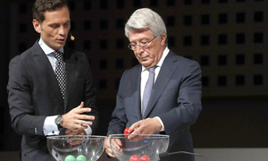 Enrique Cerezo en el sorteo del calendario de LaLiga 2017-18