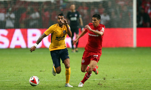 Temp. 17-18 | Partido amistoso en México ante el Toluca. Augusto