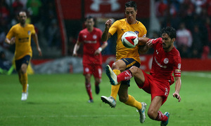 Temp. 17-18 | Partido amistoso en México ante el Toluca. Torres