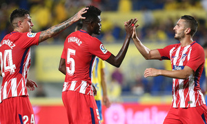 Temp. 17-18 | Las Palmas - Atlético de Madrid | Celebración