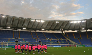 Temp. 17/18 | 11/09/17 Entrenamiento en el Olímpico de Roma