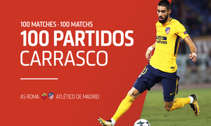 Creatividad Carrasco 100 partido como rojiblanco
