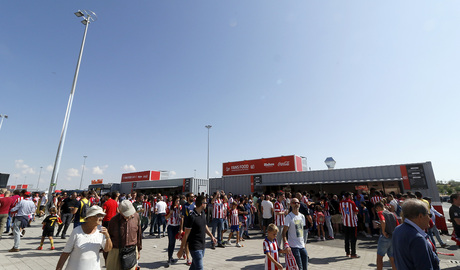 Temporada 17/18 | Atlético - Sevilla | Fan zone Wanda Metropolitano