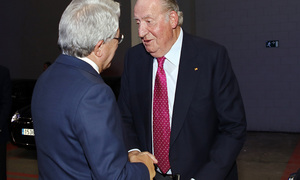 temporada 16/17. Partido Champions. Atlético Chelsea. Juan Carlos I