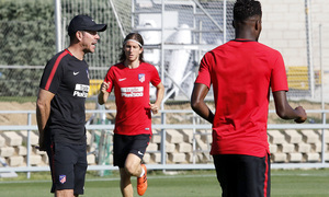 Temporada 17/18 | 13/10/2017 | Entrenamiento en la Ciudad Deportiva Wanda | Simeone