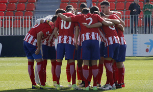 Temp. 17-18 | Atlético de Madrid B - Racing de Ferrol | Piña
