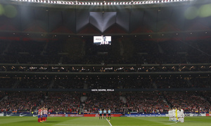 Temp. 17-18 | Atlético de Madrid - Real Madrid | Minuto de silencio Rivilla 2