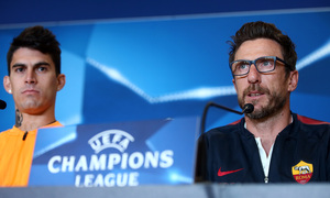 temporada 17/18. Rueda de prensa de previa de Champions Atlético Roma en el Wanda Metropolitano