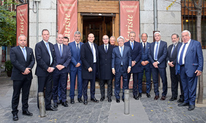 Temp. 2017-2018. Comida directivas AS Roma