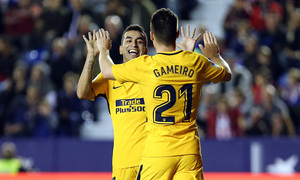 Temp. 17-18 | Levante - Atlético de Madrid | Celebración
