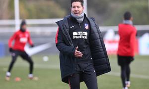 Temporada 17/18 | 01/12/2017 | Entrenamiento primer equipo | Simeone
