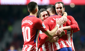 Temp. 17-18 | Atlético de Madrid-Alavés | Celebración