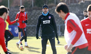 Temporada 17/18 | Entrenamiento en la Ciudad Deportiva Wanda | 12/01/2018 | Simeone