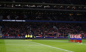 Temp. 17-18 | Atlético de Madrid - Sevilla | Ida Copa del Rey | Minuto de silencio Panadero
