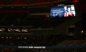 Temp. 17-18 | Atlético de Madrid - Sevilla | Ida Copa del Rey | Minuto de silencio Panadero