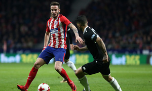 Temp. 17-18 | Atlético de Madrid - Sevilla | Ida Copa del Rey | Saúl