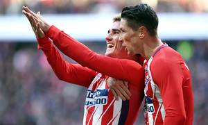 Temp. 17-18 | Atlético de Madrid - UD Las Palmas | Griezmann celebración