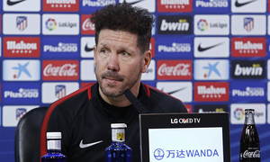 Rueda de prensa partido previa al Málaga | Simeone