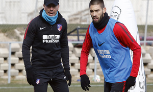 Temporada 17/18 | 12/02/2018 | Entrenamiento en la ciudad deportiva Wanda | Simeone