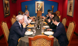 temporada 17/18. Comida de directivas Atlético de Madrid Athletic. Restaurante Combarro