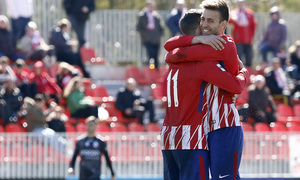 Temp. 17-18 | Atlético de Madrid B - Sanse | Celebración