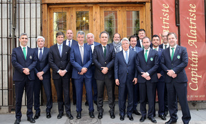 Temp. 17-18 | Atlético de Madrid - Sporting de Portugal | 05-04-2018 | Comida de directivas