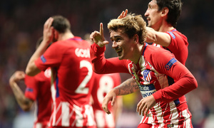 Temp. 17-18 | Atlético de Madrid - Sporting de Portugal | 05-04-2018 | Griezmann