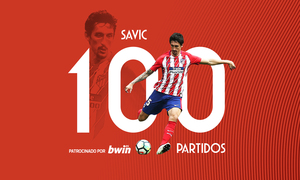 Savic 100 partidos ESP