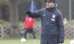 Temporada 17/18 | Entrenamiento del primer equipo | 10/04/2018 | Simeone