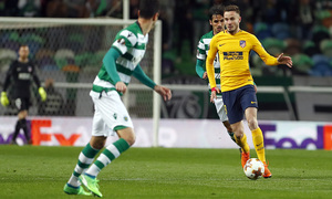 Temp. 17-18 | Vuelta de cuartos de la Europa League | 12-04-2018 | Sporting CP - Atleti | Saúl