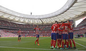Temp 17/18 | Atlético de Madrid - Levante | Jornada 32 | 15-04-18 | Celebración