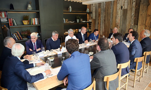 Temp. 2017-2018. Comida de directivas Real Betis