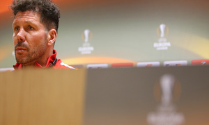 Temp. 17-18 | Semifinales Europa League | Rueda de prensa en el Emirates Stadium | Simeone