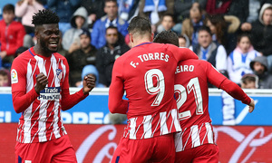 Temp 17/18 | Alavés - Atlético de Madrid | Jornada 35 | celebración