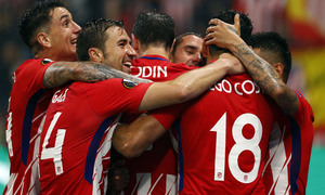 Temporada 17/18 | Final de Lyon de la Europa League | Olympique de Marsella - Atlético de Madrid | Celebración