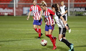 Temporada 17/18 | Atlético de Madrid Femenino - Valencia | Ida de la Copa de la Reina | Ángela Sosa
