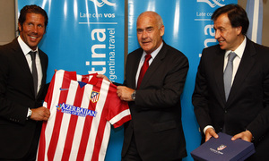 Temporada 12/13. Visita al ministro de turismo de Argentina