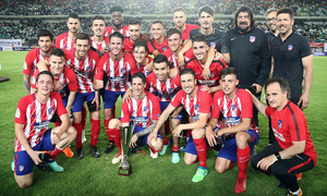 Temp 17/18 | Nigeria - Atlético de Madrid | Foto de equipo