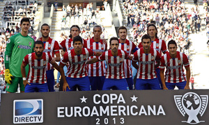 Once del Atlético ante Estudiantes