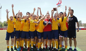Temp 17/18 | Femenino Juvenil A contra el Femenino Juvenil B en la final de la Copa de Campeones