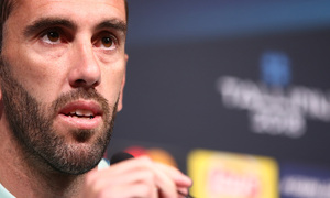 Temporada 2018/19 | Rueda de prensa | Atlético de Madrid. Diego Godín