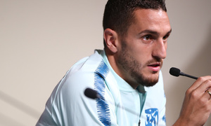 Temporada 2018-19 | Rueda de prensa Atlético de Madrid. Koke