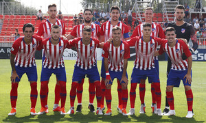 Temporada 2018/2019. Atlético de Madrid B contra el Real Madrid Castilla. 