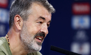 Óscar Fernández en rueda de prensa 1