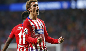 Temporada 2018-2019 | Atlético de Madrid - Brujas | Celebración  2 gol Griezmann