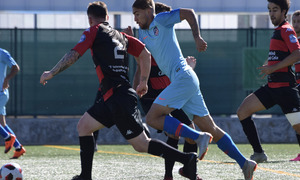 Darío Poveda marcó el gol del Atlético B frente al Internacional