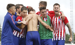 Temporada 18/19 | Atlético de Madrid B - Salmantino | Celebración