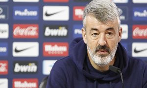 Temporada 18/19 | Atlético de Madrid B | Óscar Fernández rueda de prensa 1